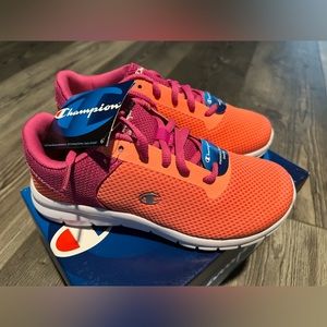 Champion Gusto XT II Performance Cross Trainer Athletic - Coral Berry - Size 2